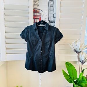 Express. Size S. Black Button Down Shirt
